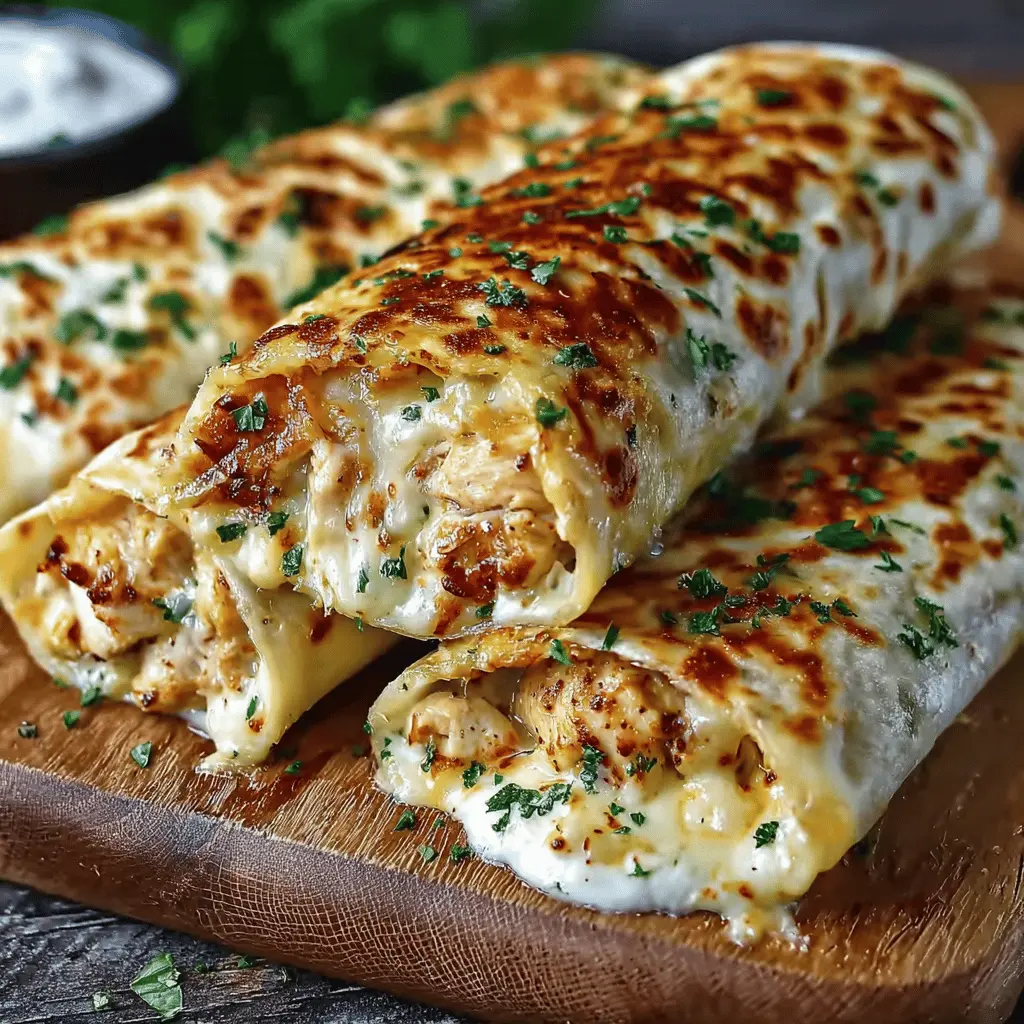 Cheesy Garlic Chicken Wraps: The Best Recipe You’ll Ever Try