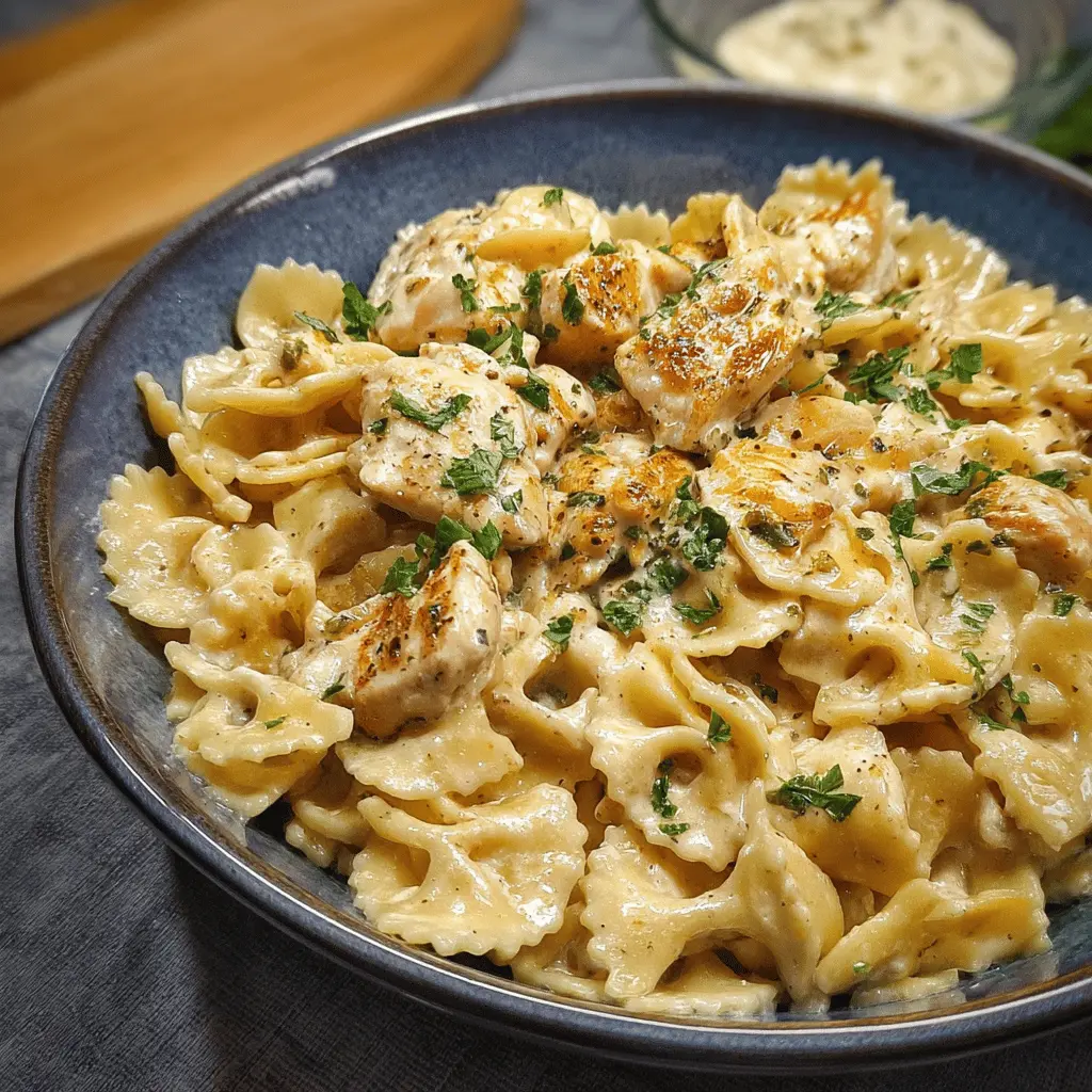 Creamy Chicken Boursin Pasta
