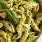 Creamy Chicken Pesto Pasta