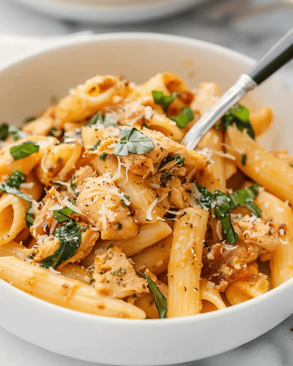 Easy Marry Me Chicken Pasta: A Juicy Twist with Turkey Bacon