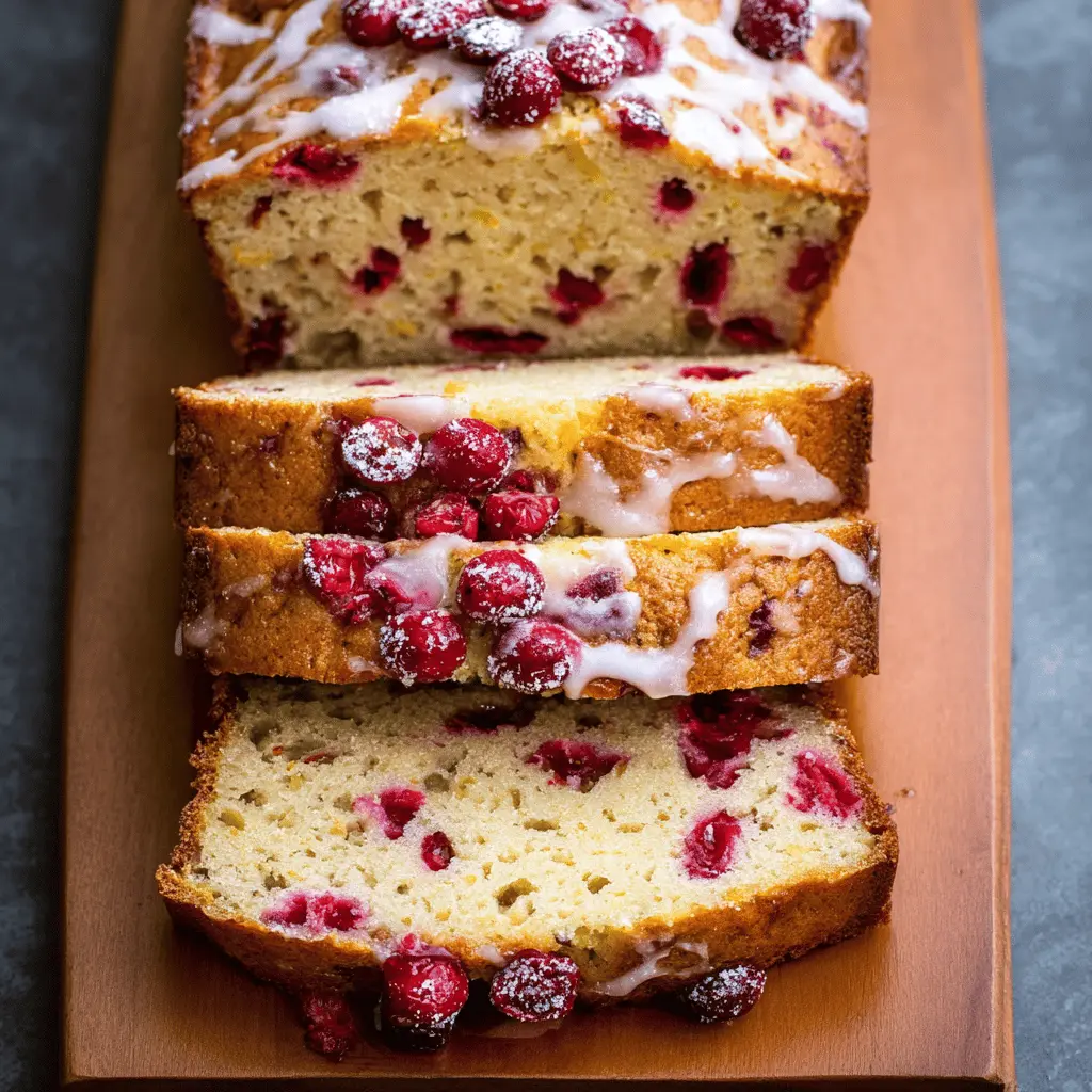 Favorite Cranberry Orange Bread