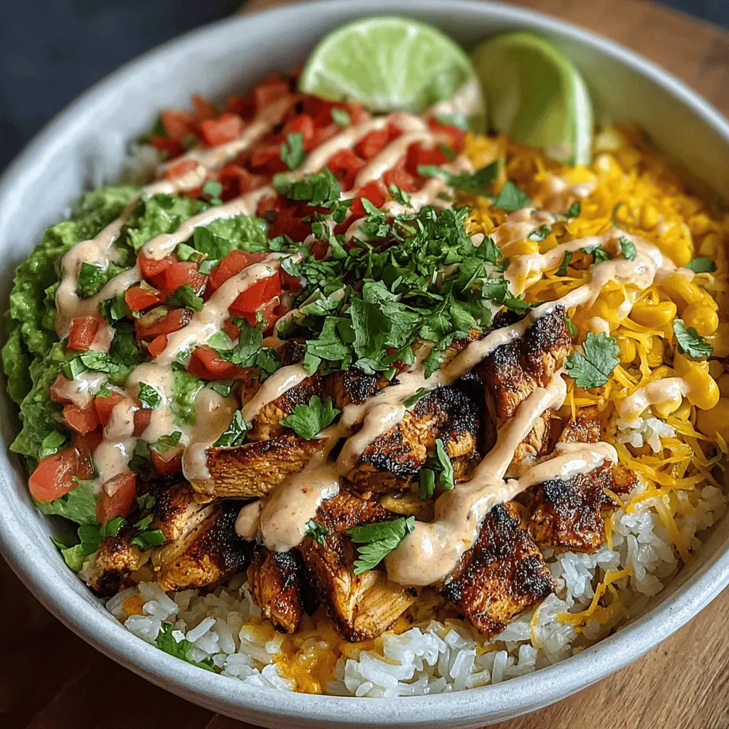 Flavor-Packed Southwest Chicken Burrito Bowls You’ll Love