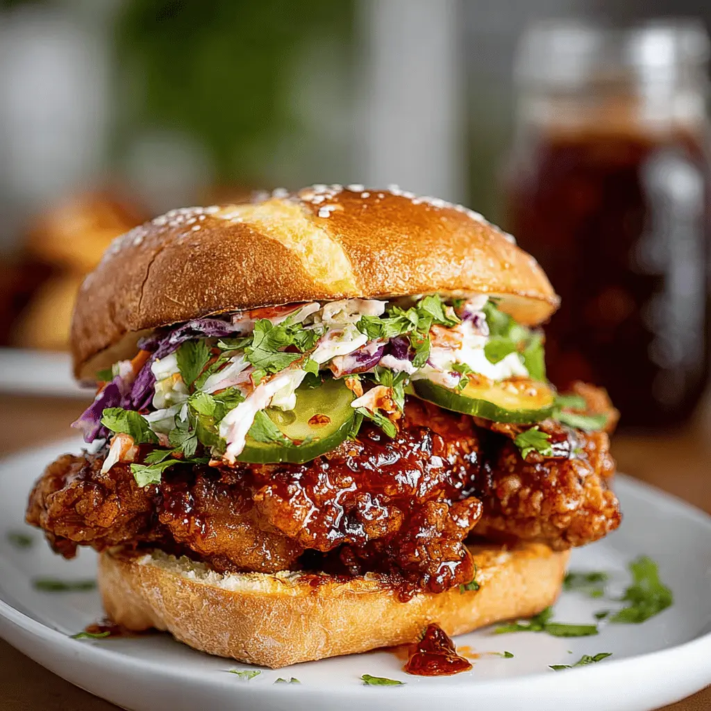 Gluten-Free Nashville Hot Honey Chicken Sandwich: Juicy & Delicious
