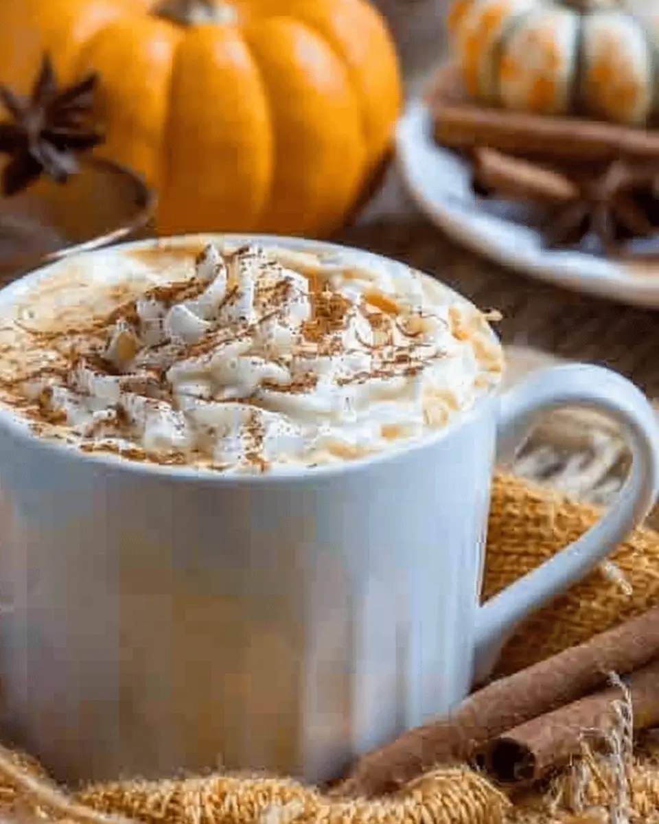 hot pumpkin spice drink for ultimate coziness and warmth at home