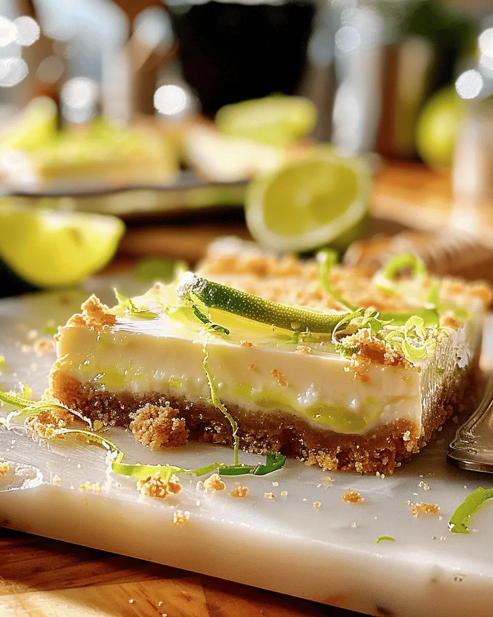Irresistible Key Lime Pie Bars: The Best Summer Delight Recipe