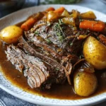 Irresistible Melt-In-Your-Mouth Crockpot Pot Roast Recipe