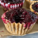 Peanut Butter Cherry Chia Jam Cups