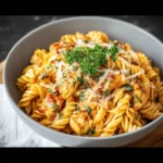 Rosé Pasta with Chicken
