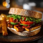 SMOKED TOFU BLT SANDWICH