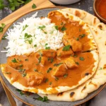 Butter Chicken with Garlic Naan