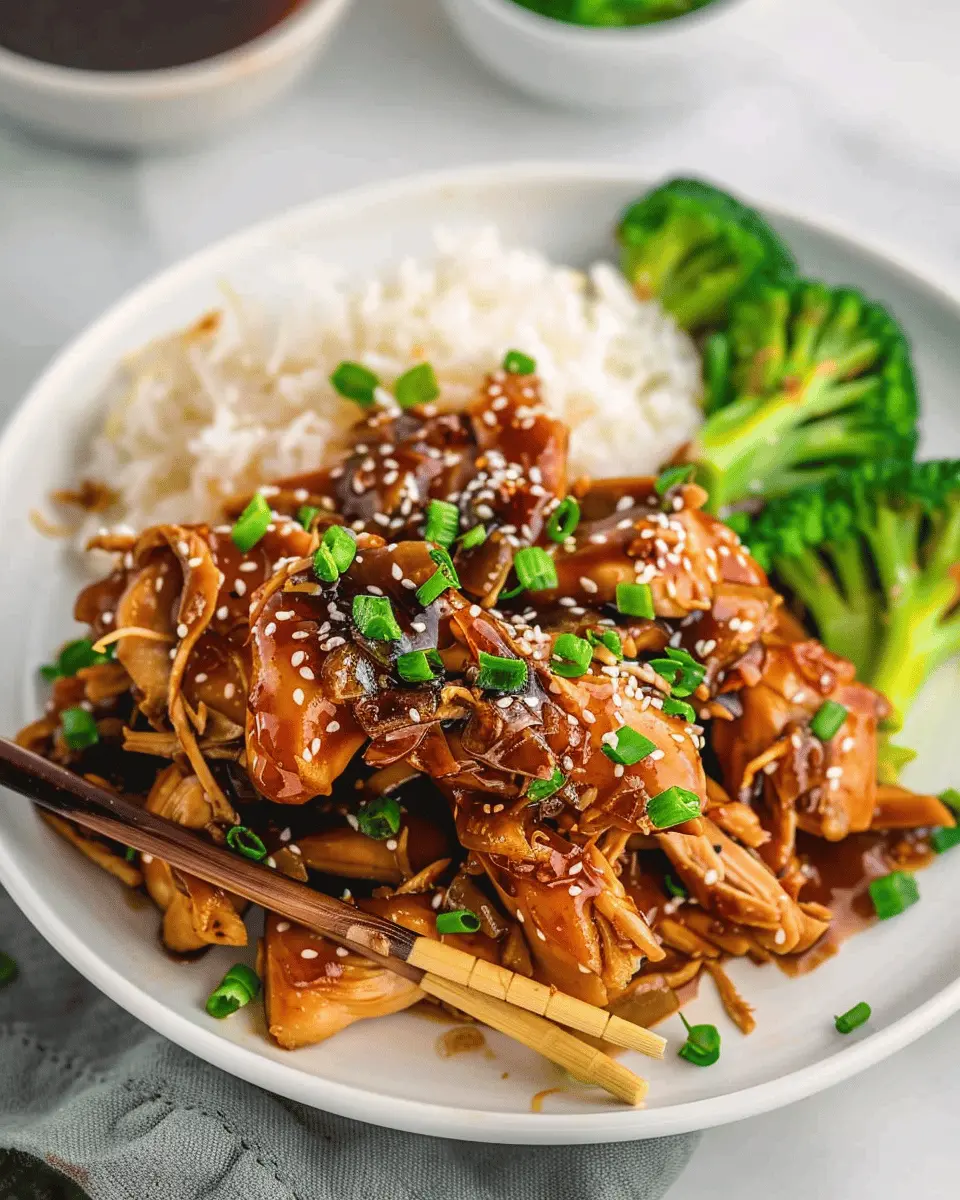 Crockpot Teriyaki Chicken Recipe