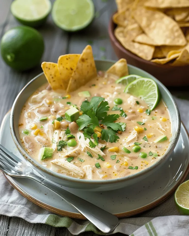 The Best White Chicken Chili