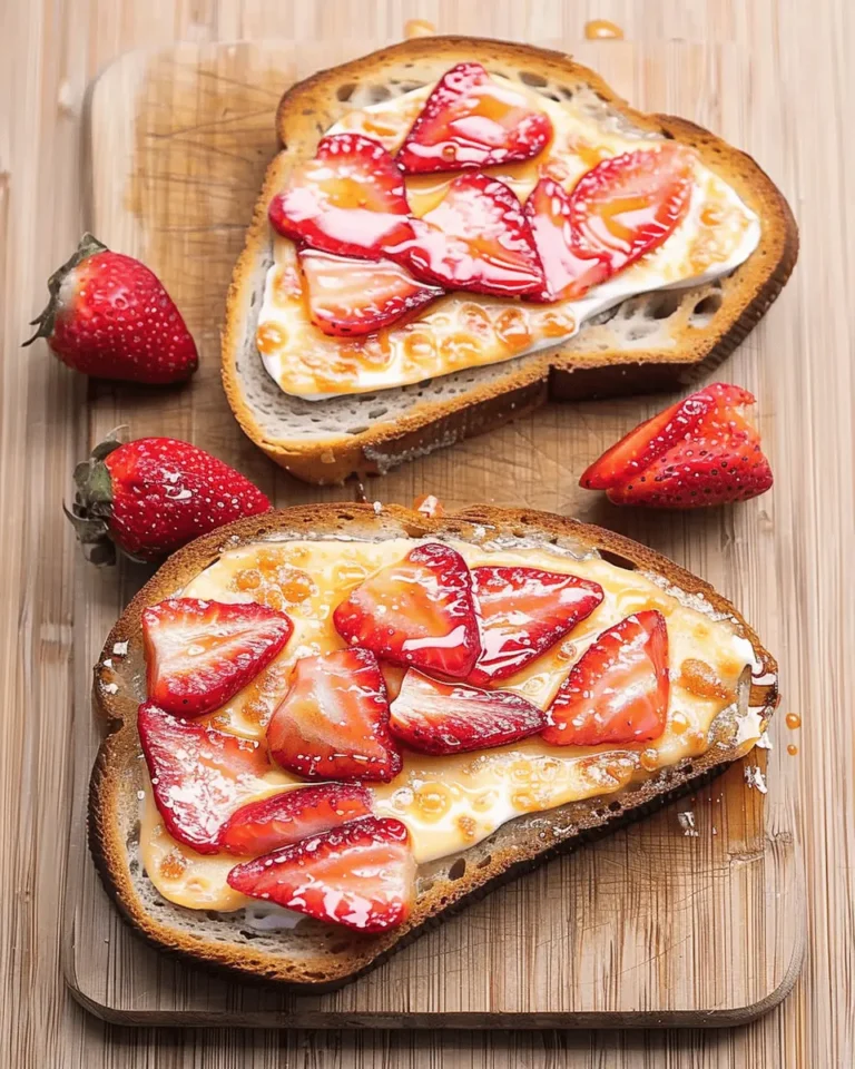 Custard Yogurt Toast