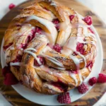 Raspberry Twist Bread