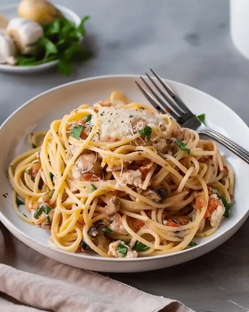 Authentic German Spaghetti: Indulgent Twist with Turkey Bacon