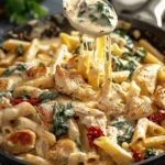 Irresistible Creamy Tuscan Chicken Pasta Recipe