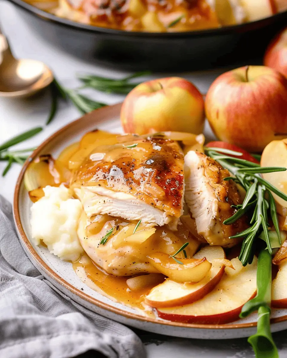 Apple Brie Stuffed Chicken: Juicy Flavorful Delight with Turkey Bacon