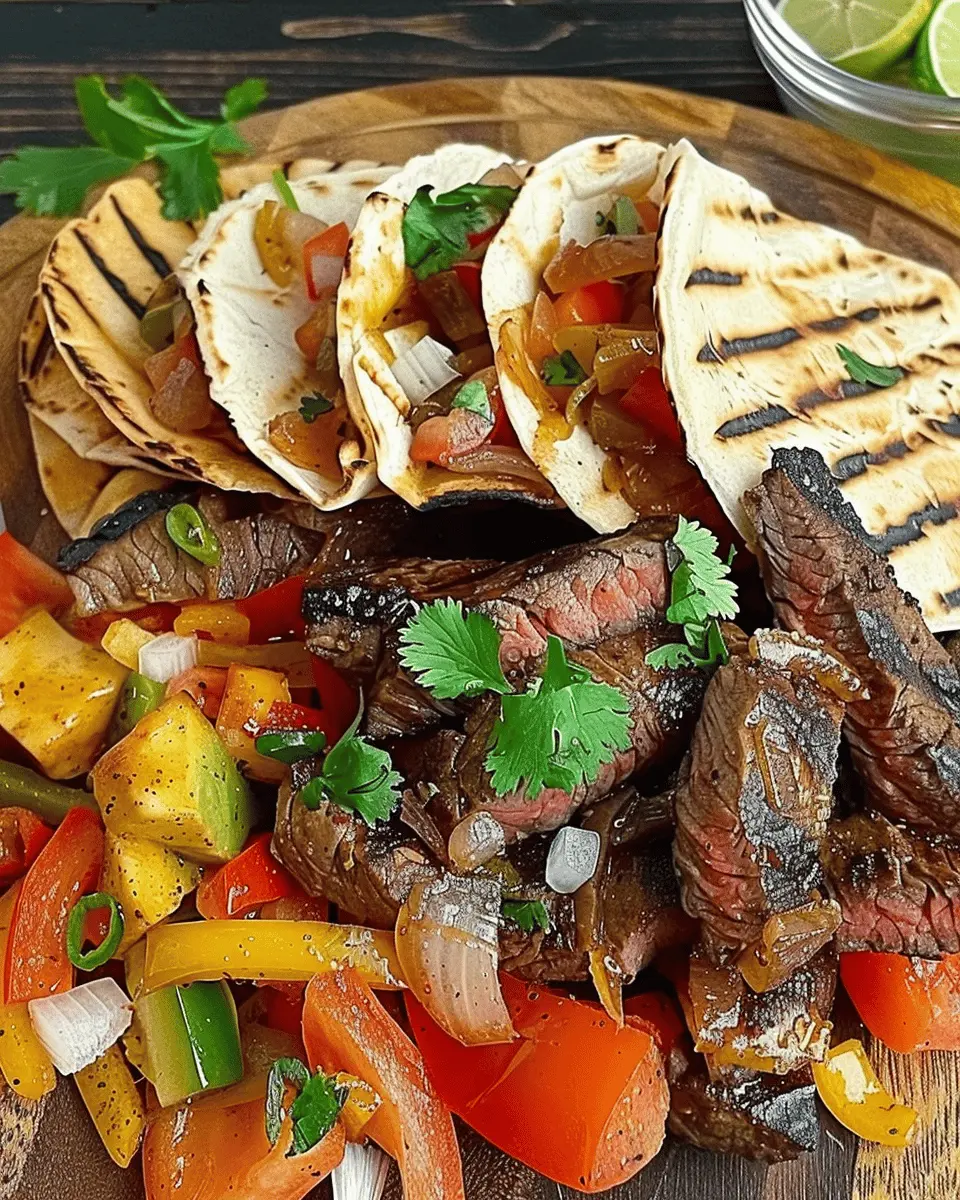 Easy Blackstone Steak Fajitas Recipe: Juicy Flavors at Home