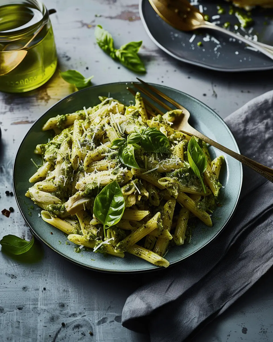 Chicken pesto pasta made easy: A delightful twist for dinner