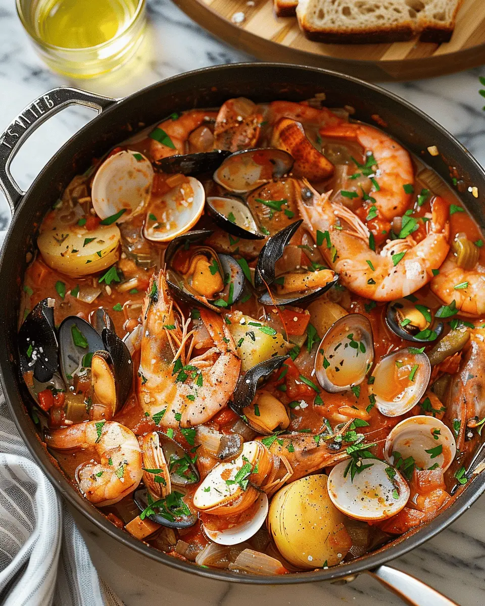 Hearty Seafood Stew Recipe – A Cozy One-Pot Wonder for Everyone