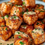 Crispy Spicy Salmon Bites