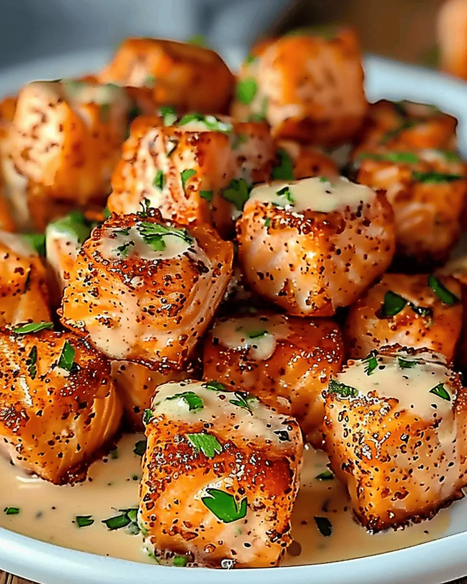 Crispy Spicy Salmon Bites: A Delightfully Indulgent Treat