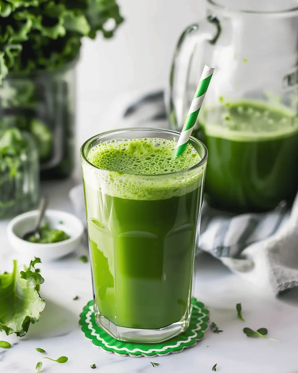 Green Veggie Detox Juice: Refreshing Blend for Ultimate Wellness