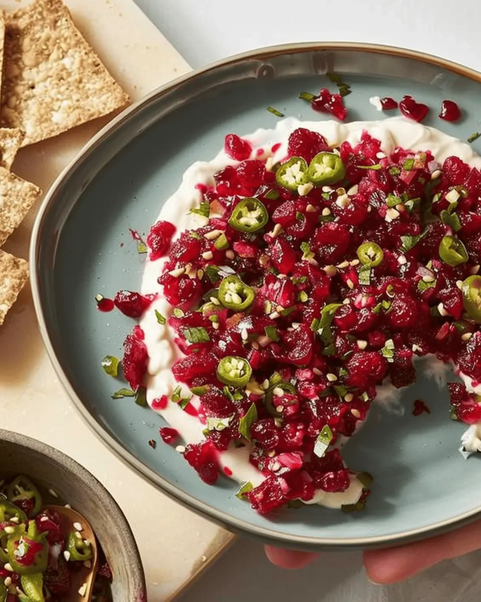 Cranberry Jalapeño Dip