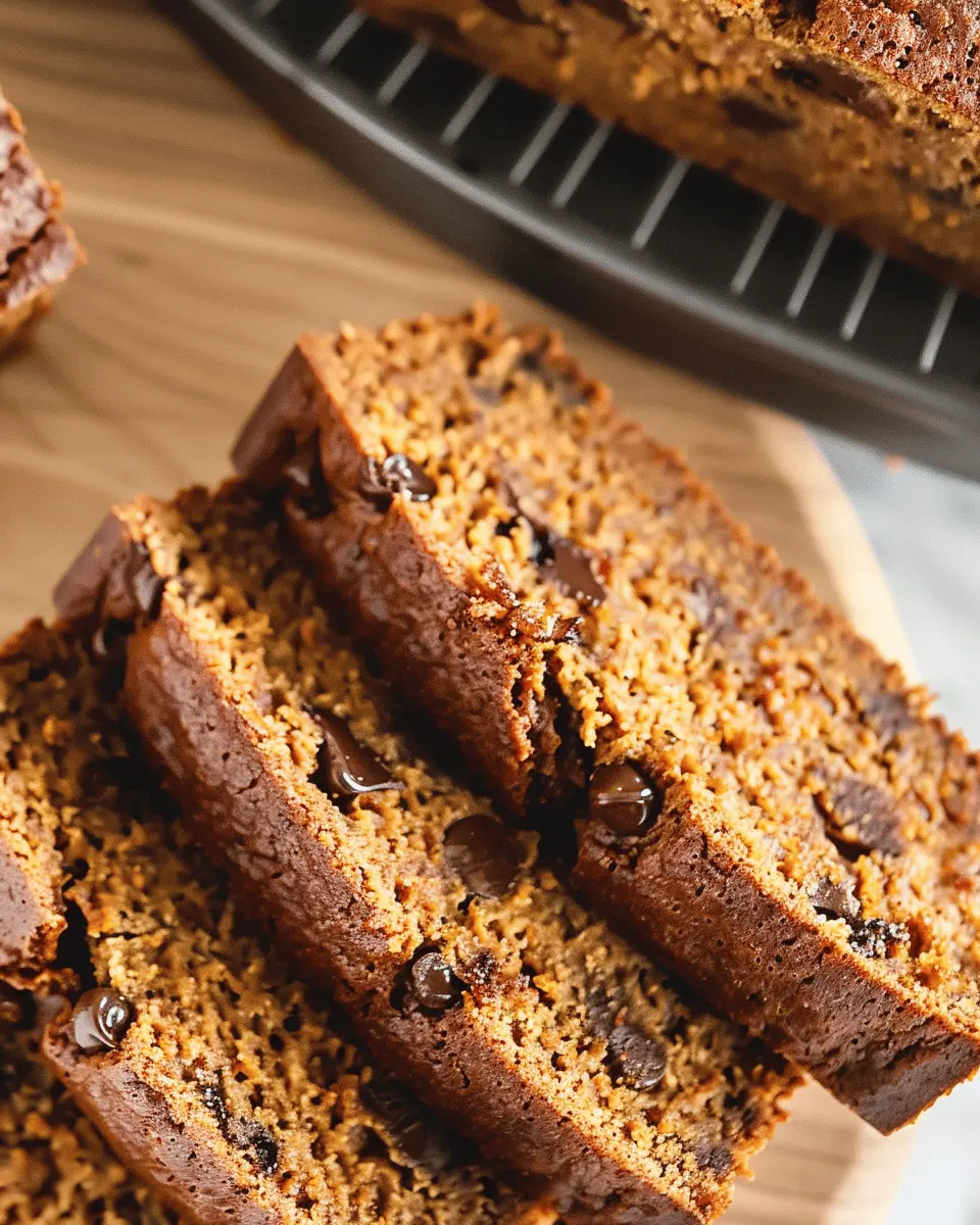 Easy One-Bowl Gluten-Free Chocolate Chip Pumpkin Bread