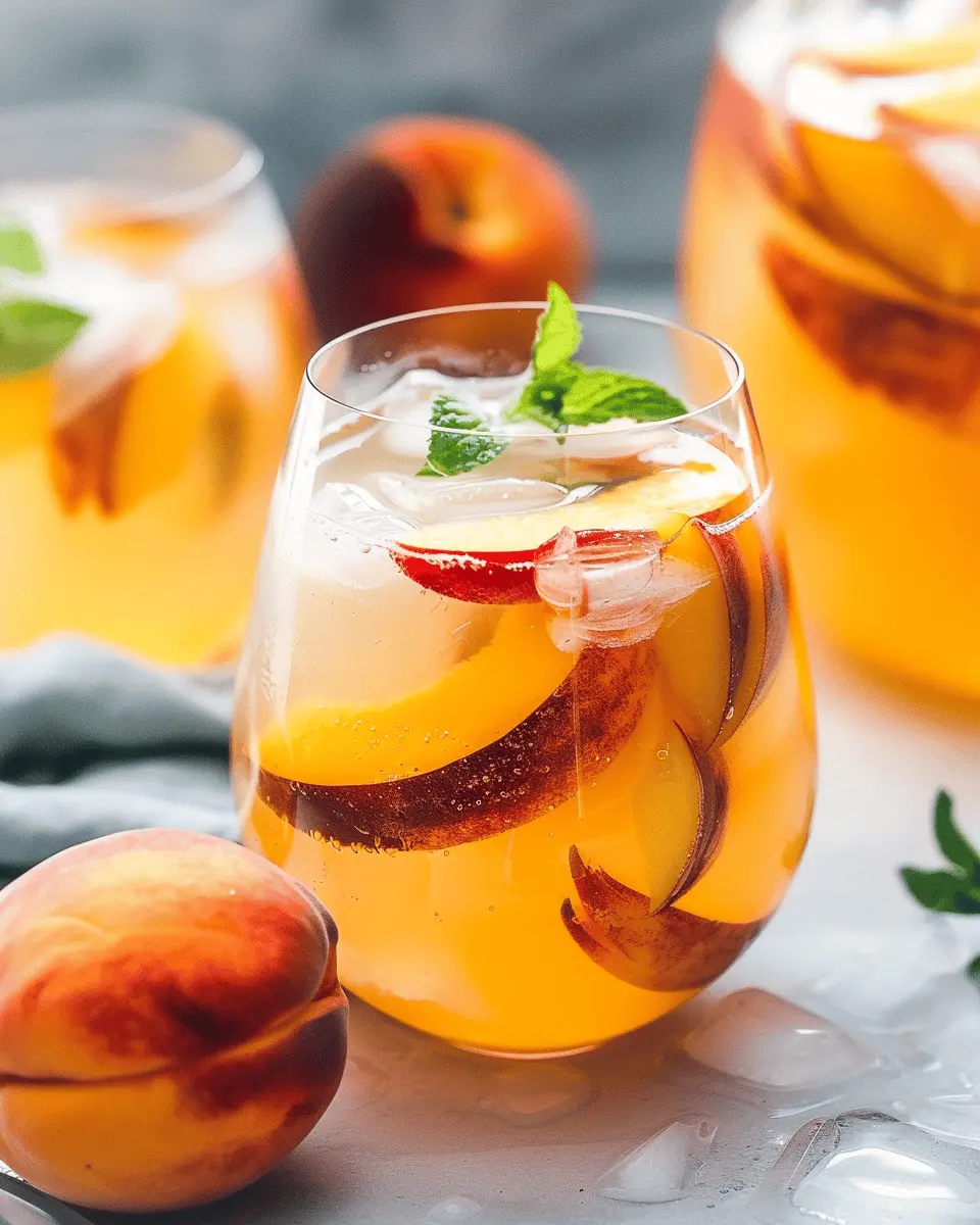 Peach Sangria Recipe: Refreshing Summer Delight for Everyone