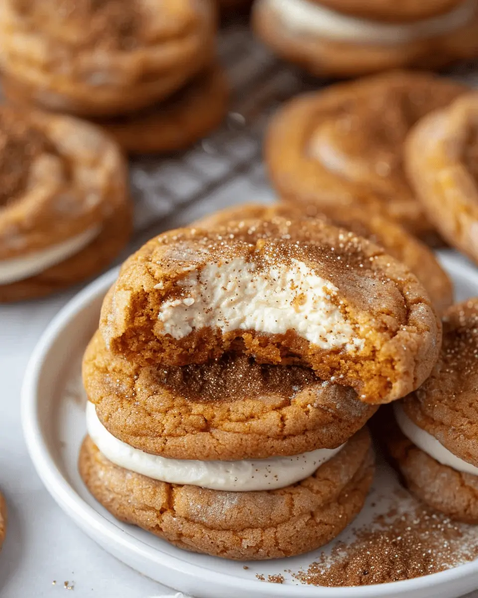Pumpkin Cheesecake Cookies: Indulgent Treats for Fall Bliss