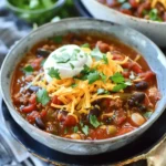 Slow Cooker Vegetable Chili Recipe – Easy Family Meal
