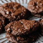 Small Batch Flourless Chocolate Cookies