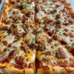 Sourdough Chicago-Style Thin Crust Pizza