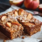 Healthy Breakfast Oatmeal Apple Cake