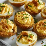 Air Fryer Deviled Eggs (Video)