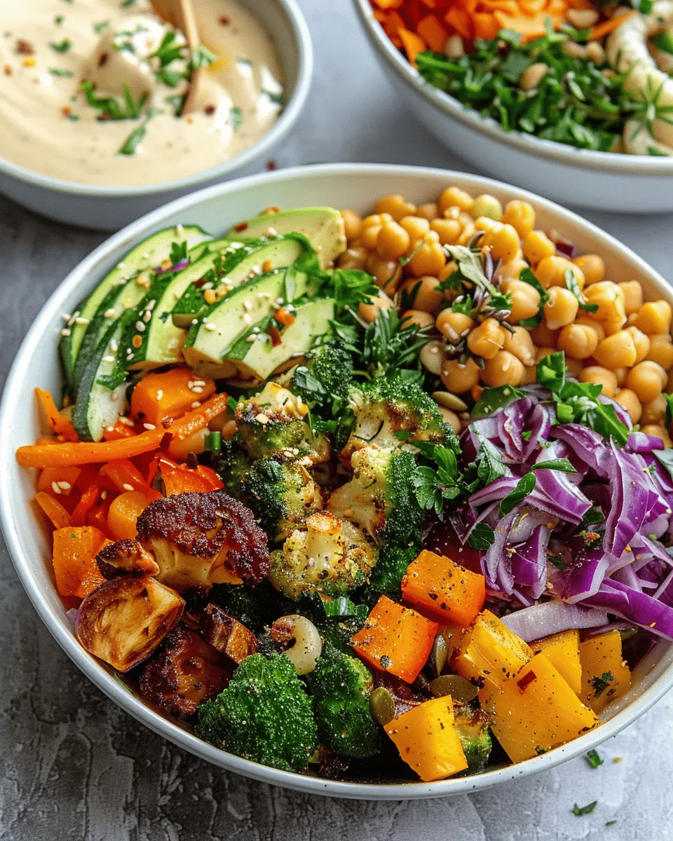Roasted Veggie Bliss Bowls: A Healthy and Indulgent Delight