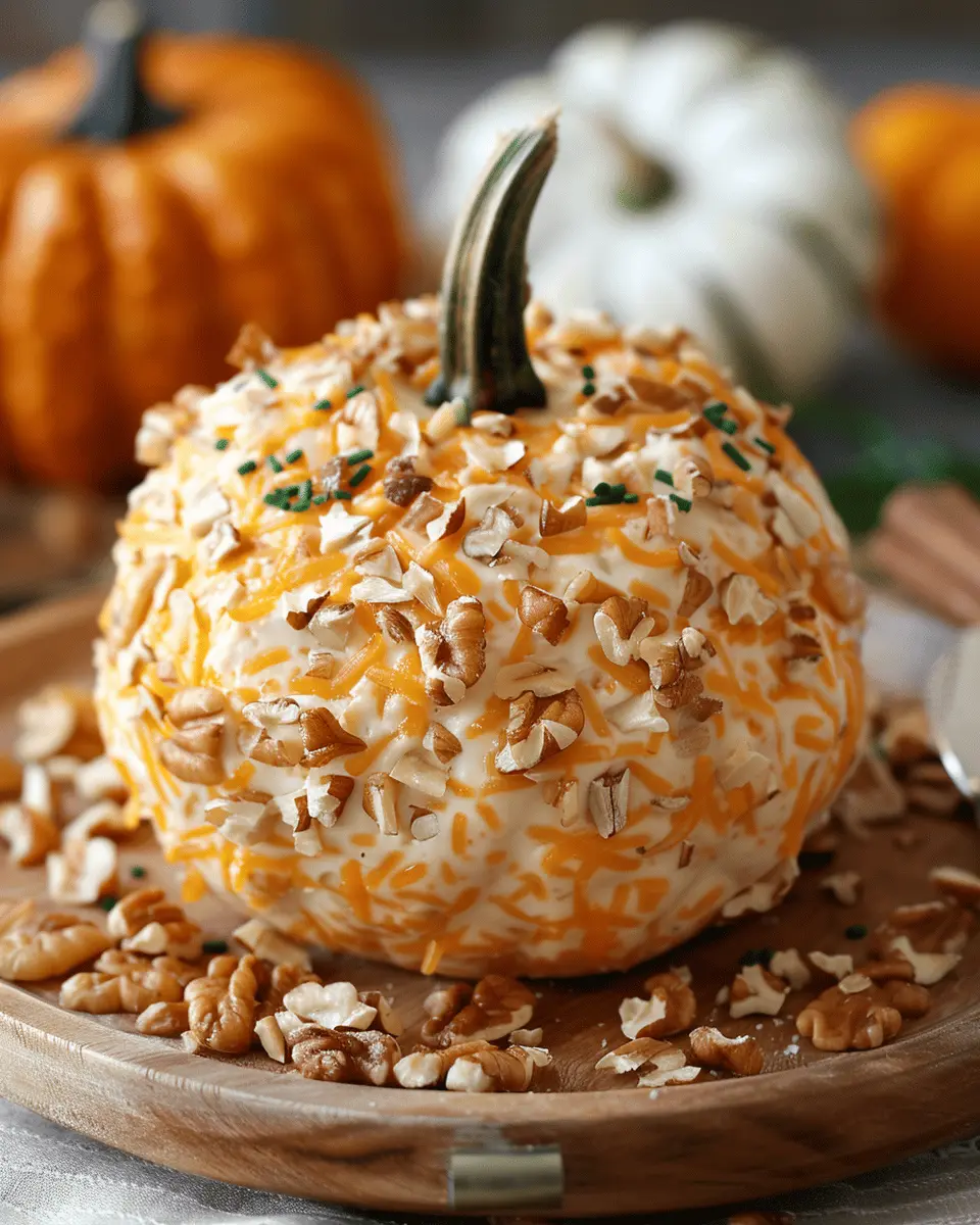 Pumpkin Cheese Ball: The Easy Fall Appetizer Everyone Will Love