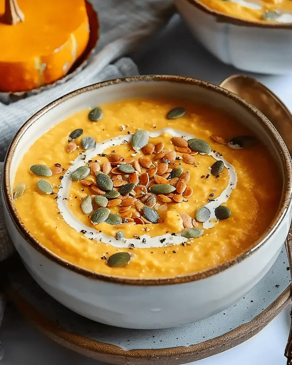 Creamy Pumpkin Soup: Easy Comfort with Canned Pumpkin for Cozy Nights