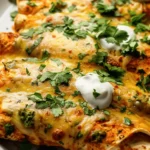 Poblano Chicken Enchiladas