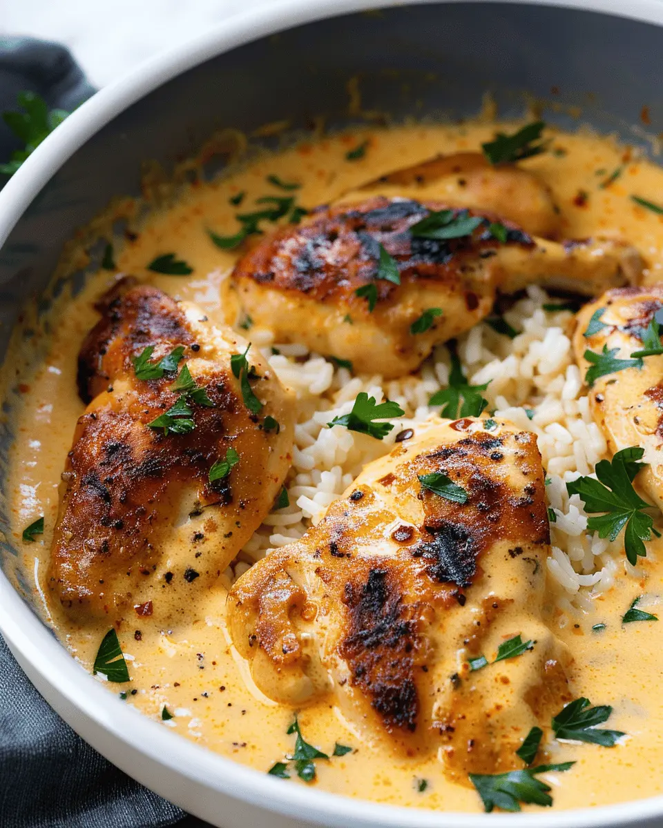 Creamy Cajun Chicken Delight: Easy Recipe with Turkey Bacon