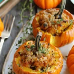 Stuffed Mini Pumpkins
