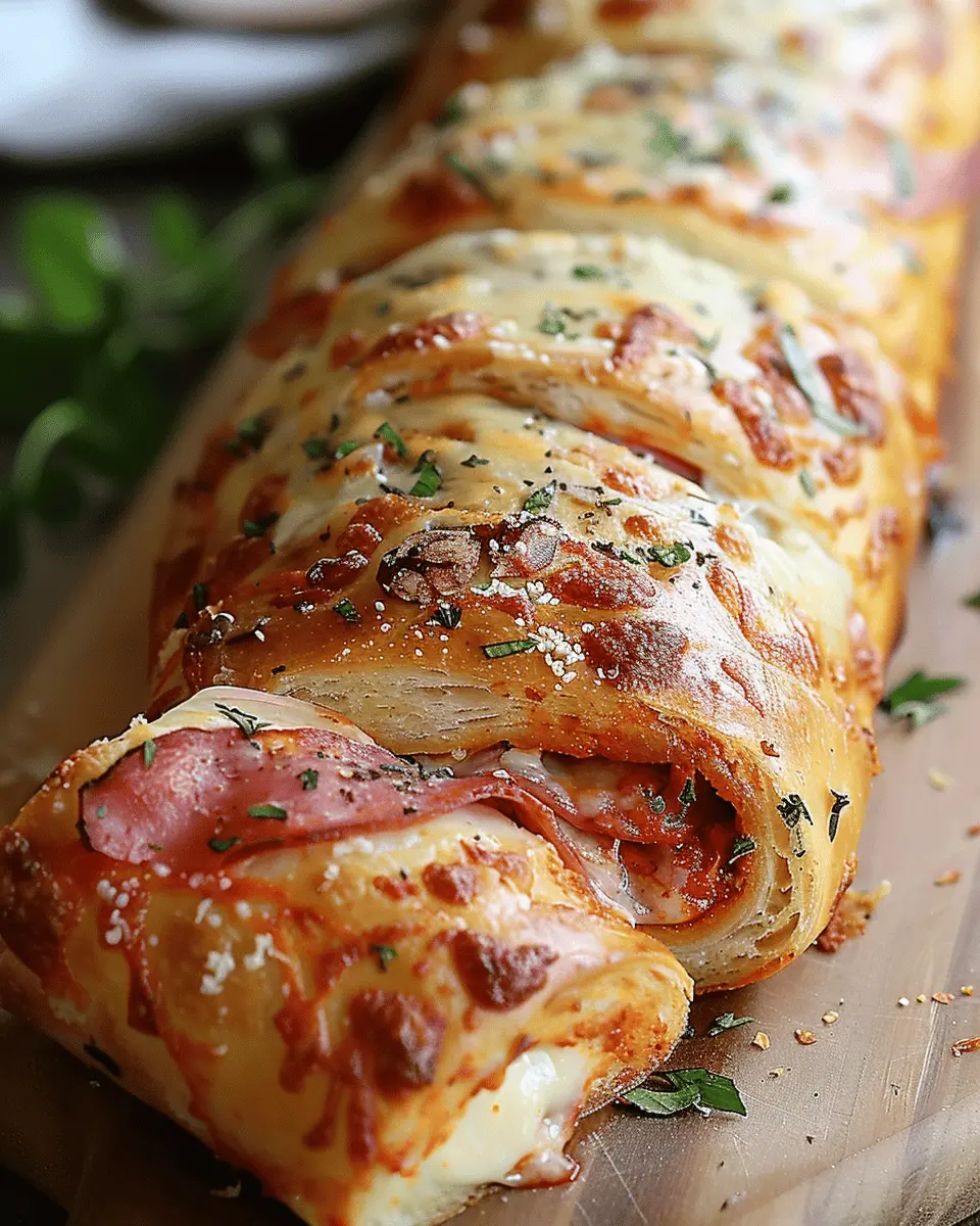Italian Stromboli Stuffed Bread: The Best Twist on a Classic