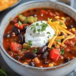 Crock pot Vegetarian Chili Recipe