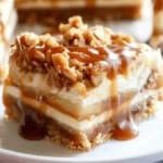 Caramel Apple Cheesecake Bars