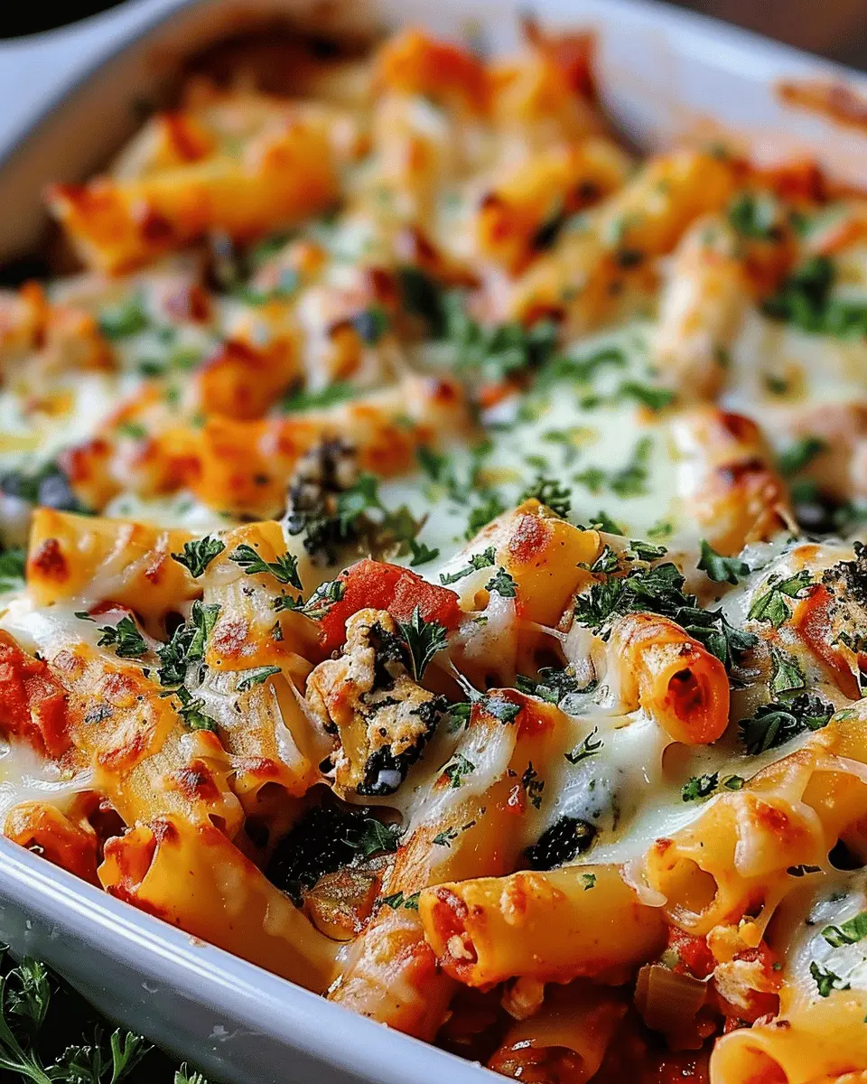 Loaded Veggie Baked Ziti: Indulgent Comfort Food Made Easy