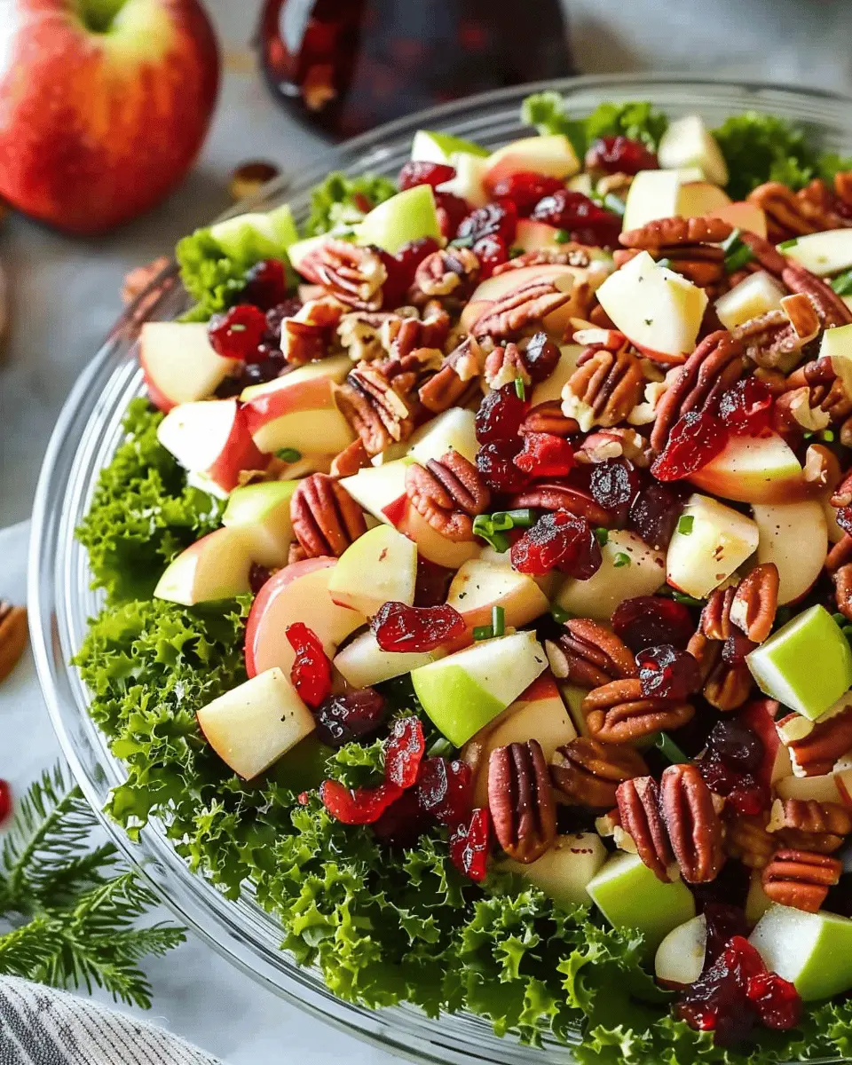Apple Cranberry Pecan Salad: A Fresh Delight for Every Meal
