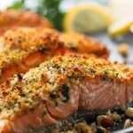 Panko-Crusted Baked Salmon