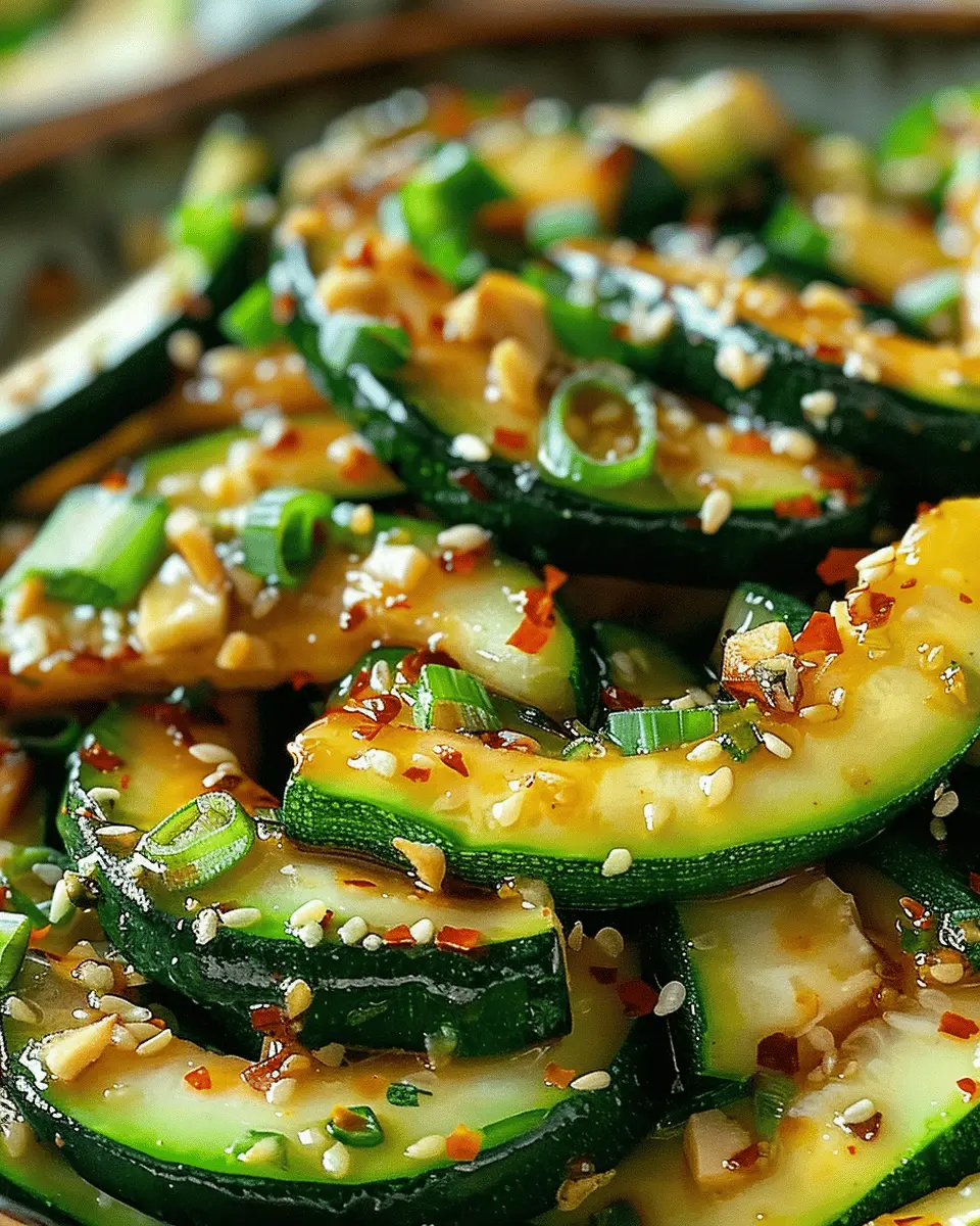 How to Make Tasty Asian Zucchini Side in 10 Minutes: Easy and Delicious