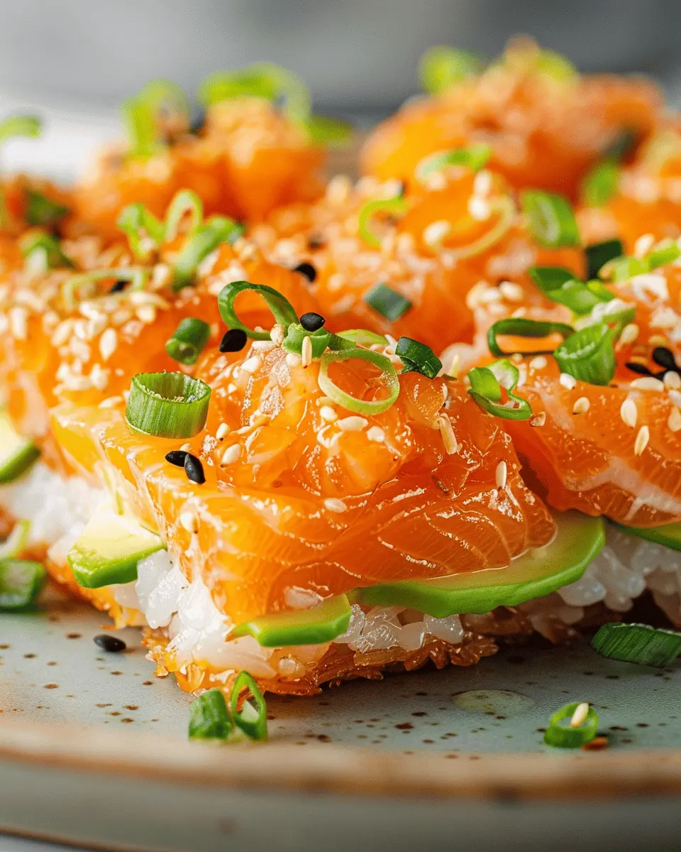 Crispy Rice Salmon